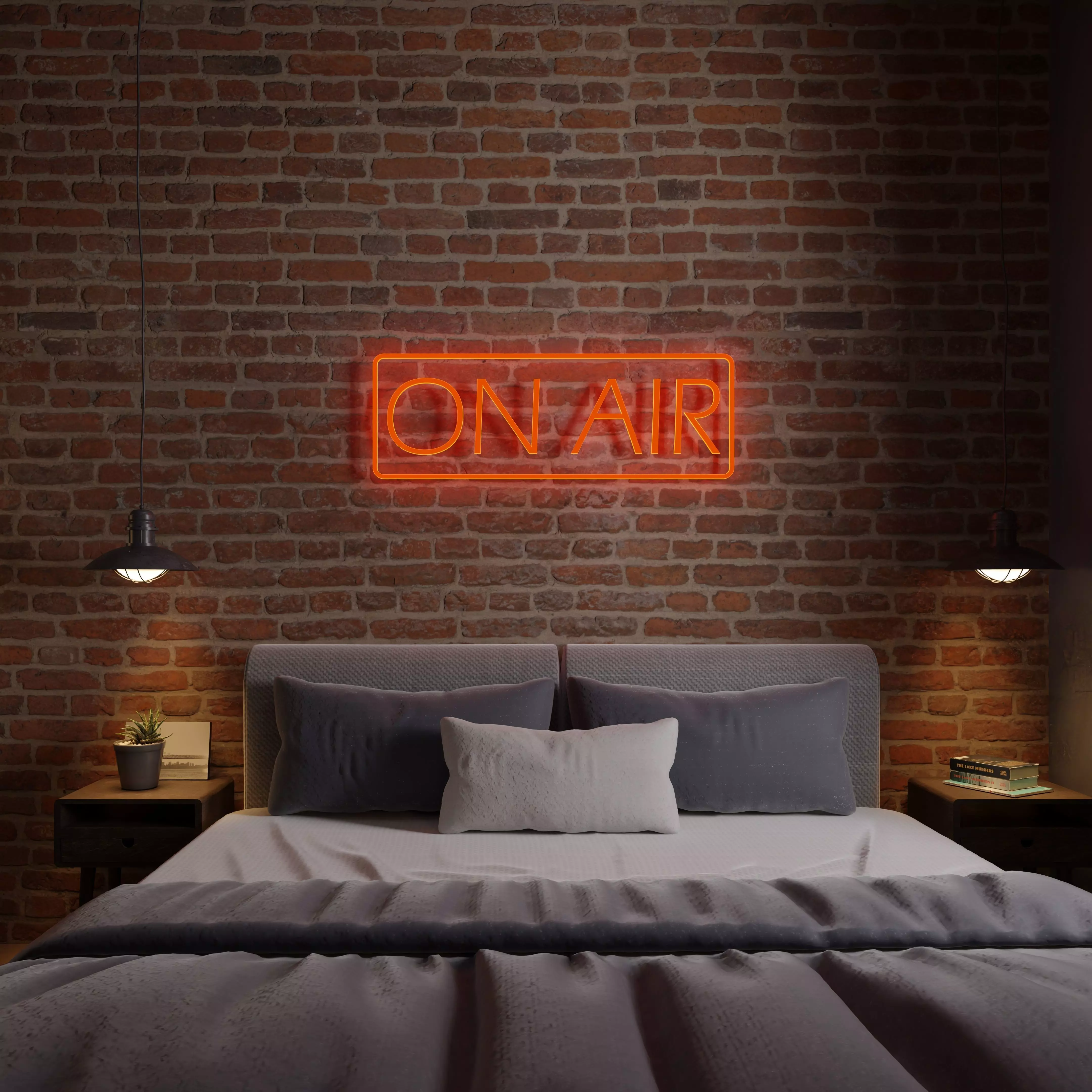 Neon ON AIR Sign High Quality 3D Model Free 3D model