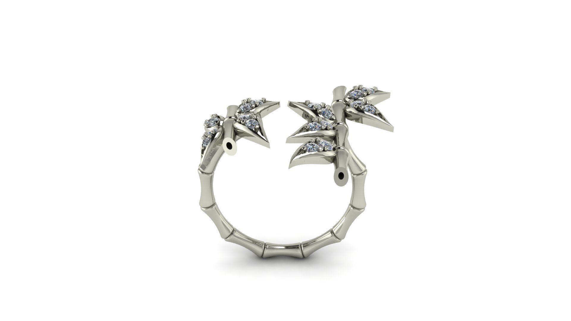 Bamboo Ring 3D print model_13