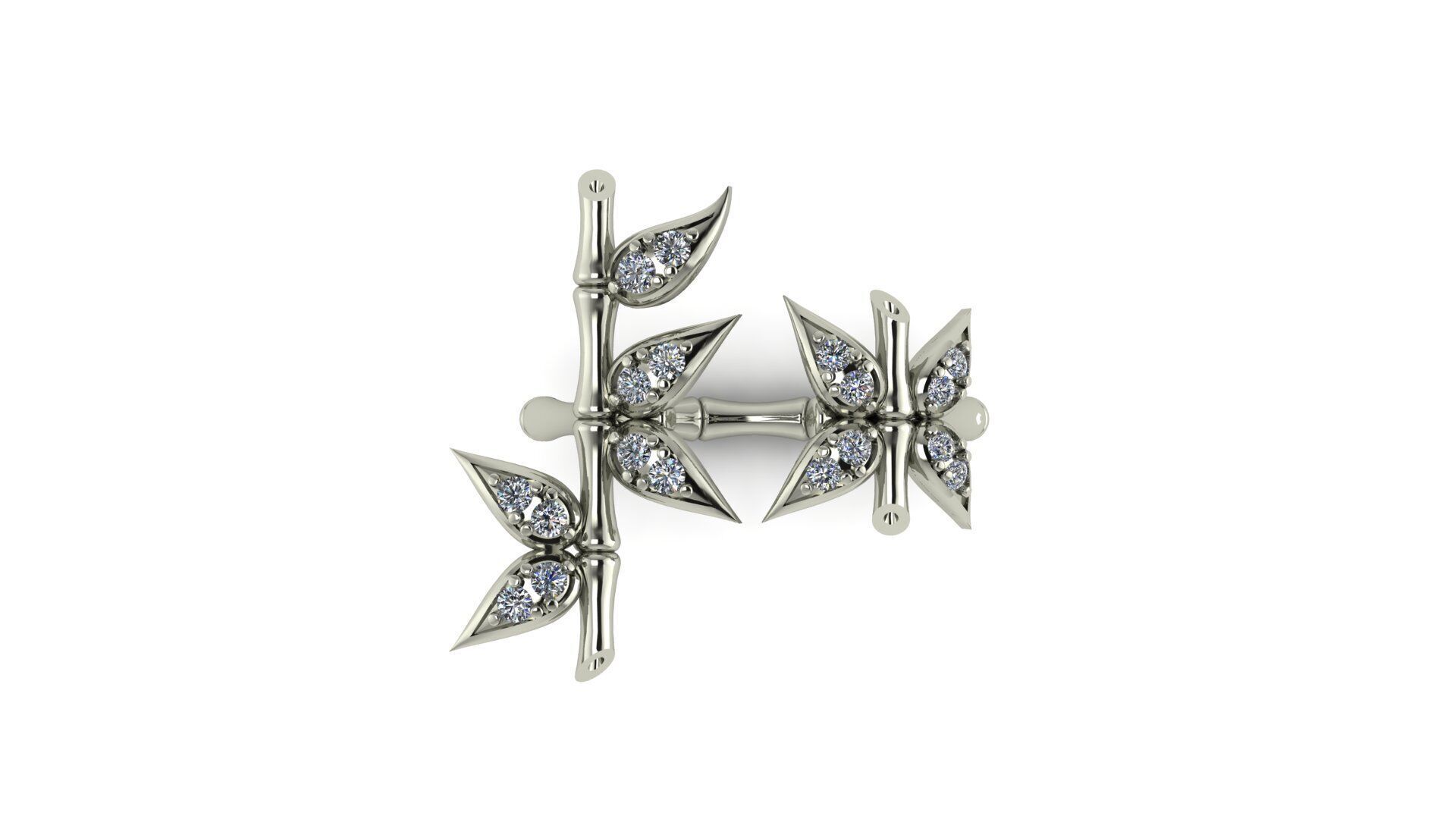 Bamboo Ring 3D print model_10