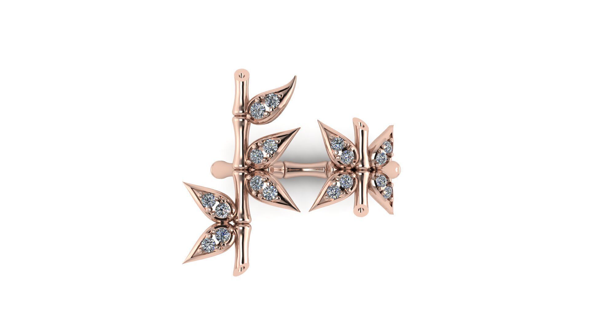 Bamboo Ring 3D print model_11