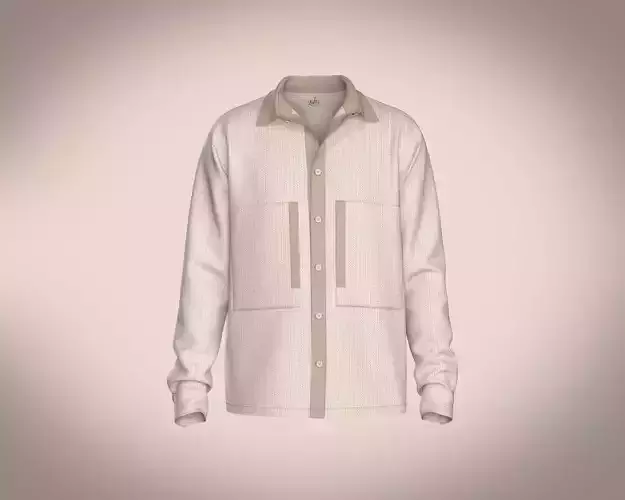 Mens full sleeve shirt with Texture fabric and graphic