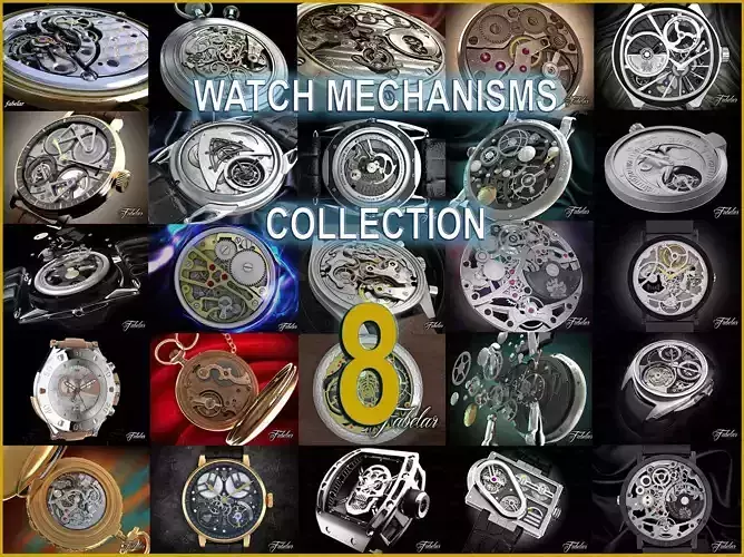 Watch mechanisms coll 8