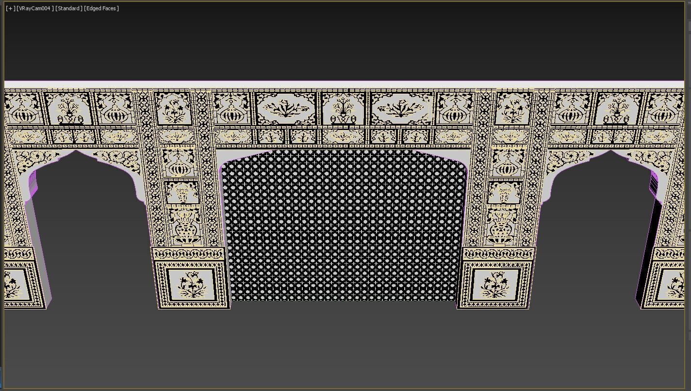Indian Wall 3D model_11