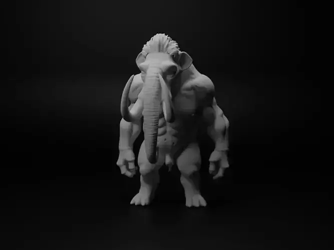 mammoth hybrid figure