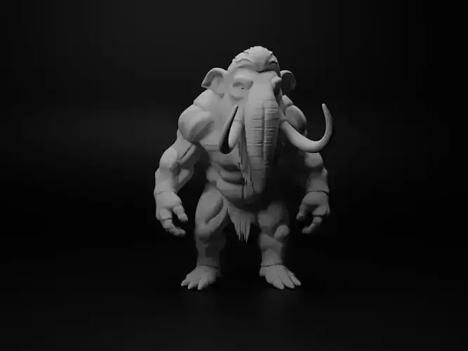 mammoth hybrid figure