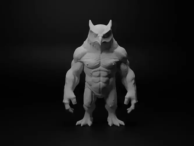 owl hybrid figure