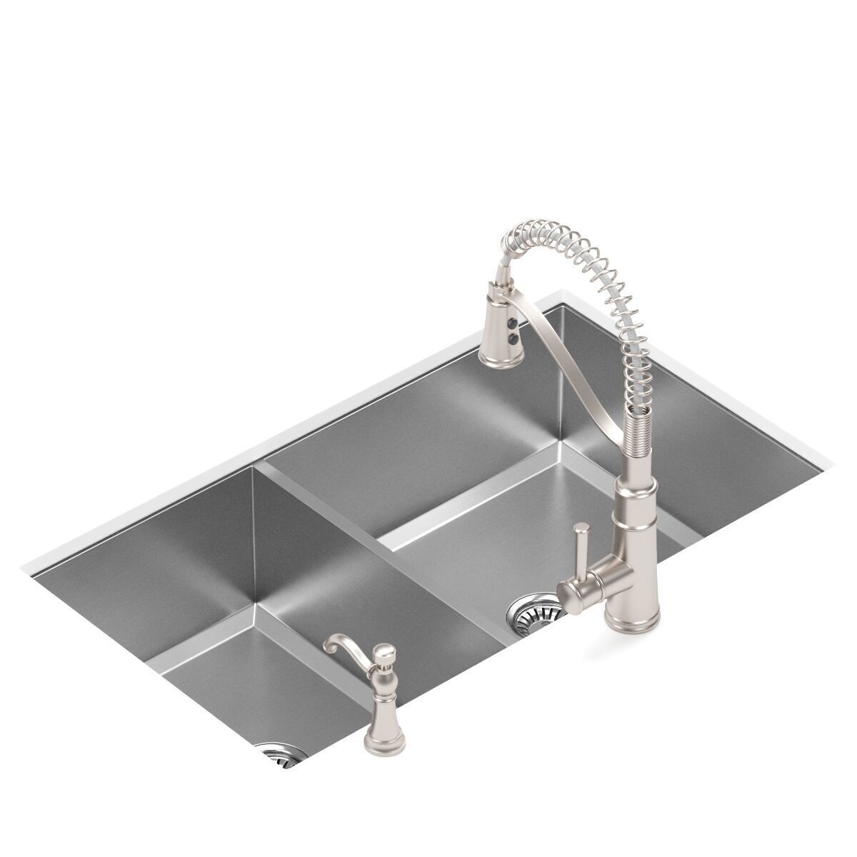 MOEN kitchen sink 3D model_2