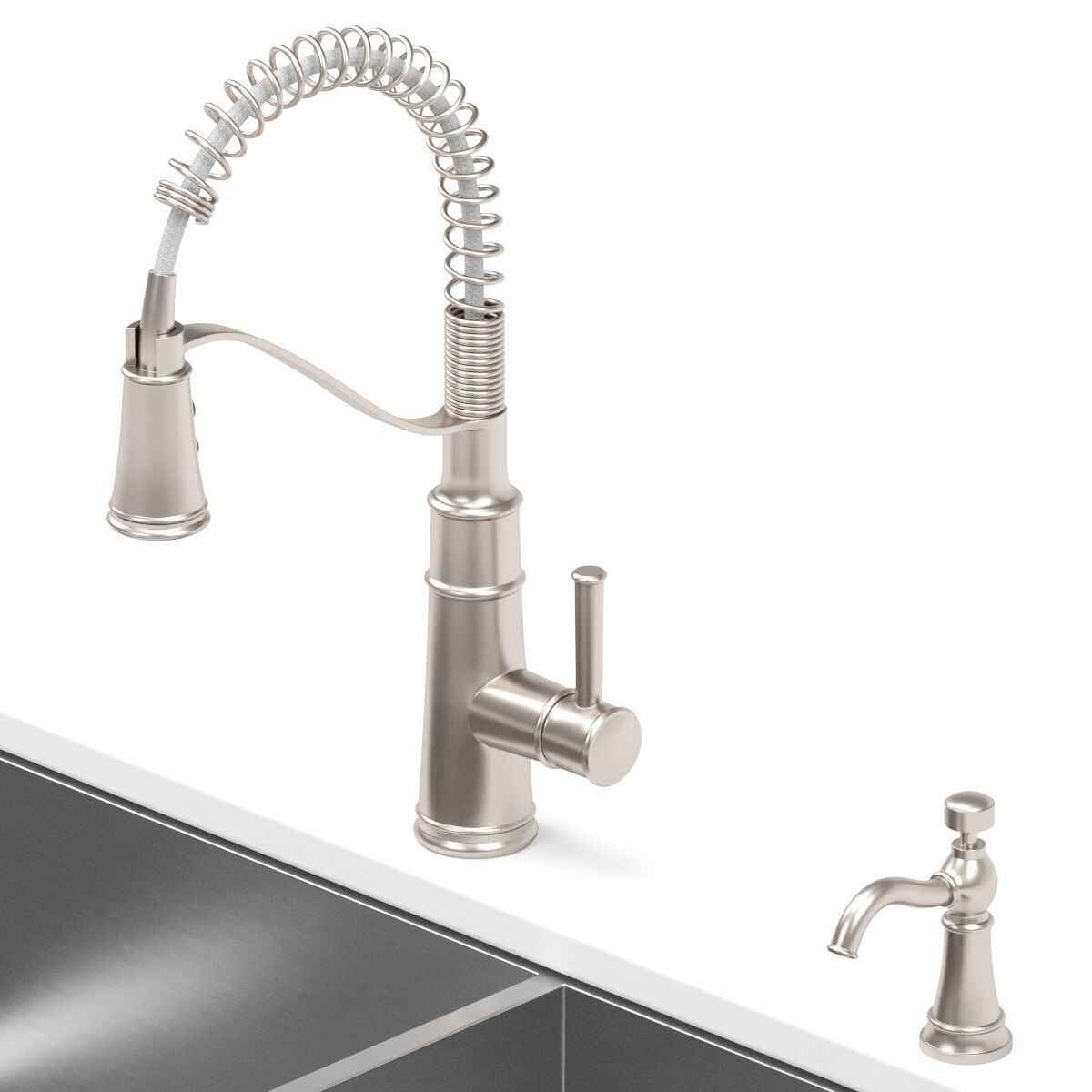 MOEN kitchen sink 3D model_4