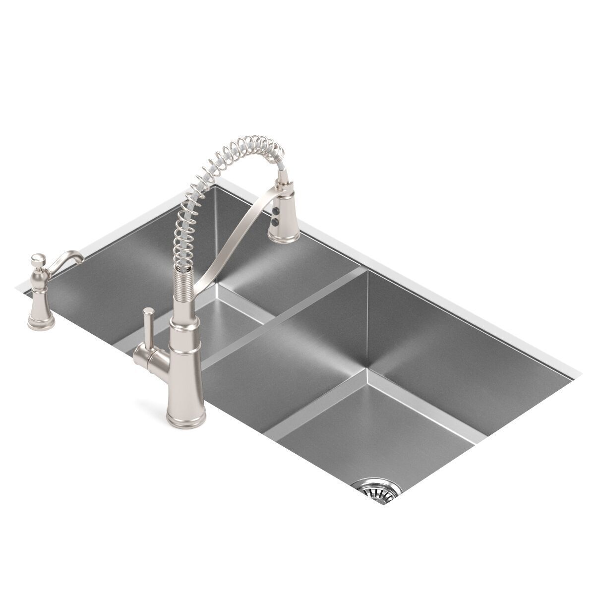 MOEN kitchen sink 3D model_3