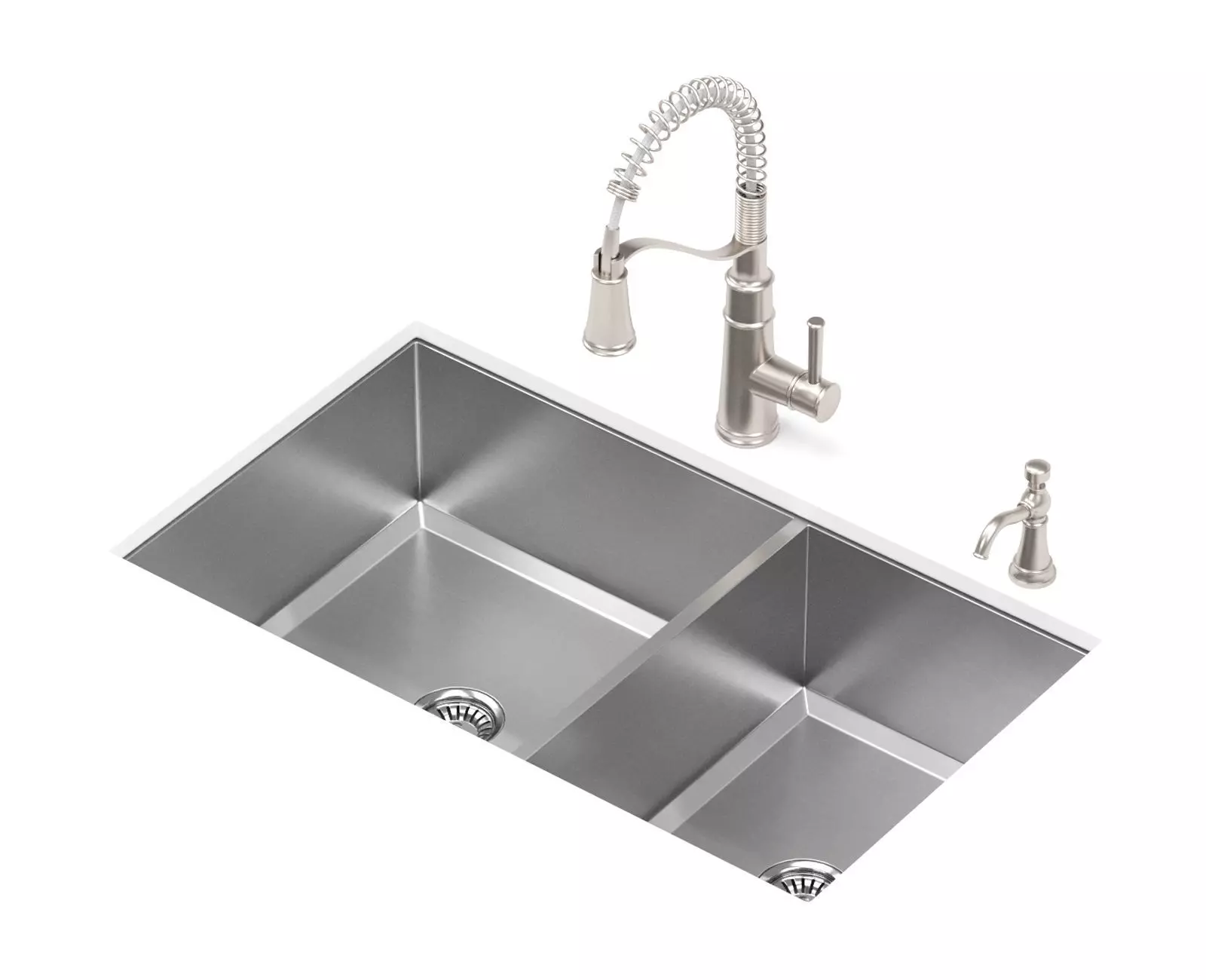 MOEN kitchen sink 3D model_0