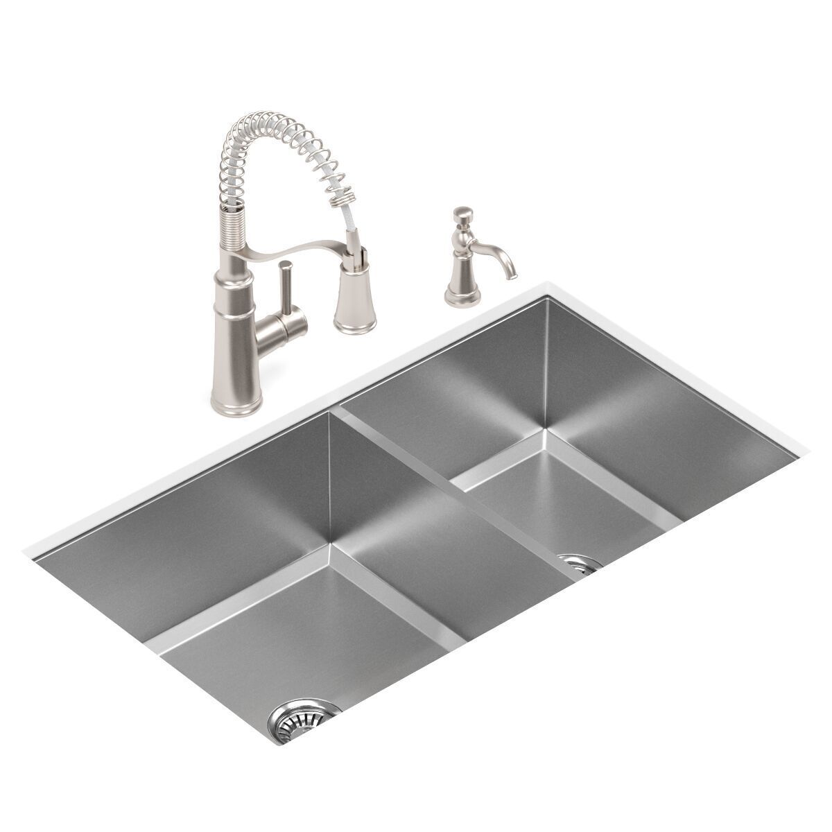 MOEN kitchen sink 3D model_1