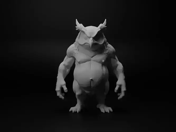 owl hybrid figure