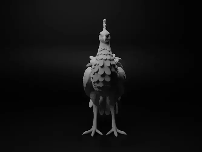 peacock hybrid figure