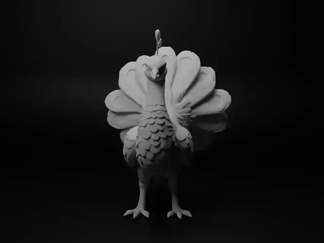 peacock hybrid figure