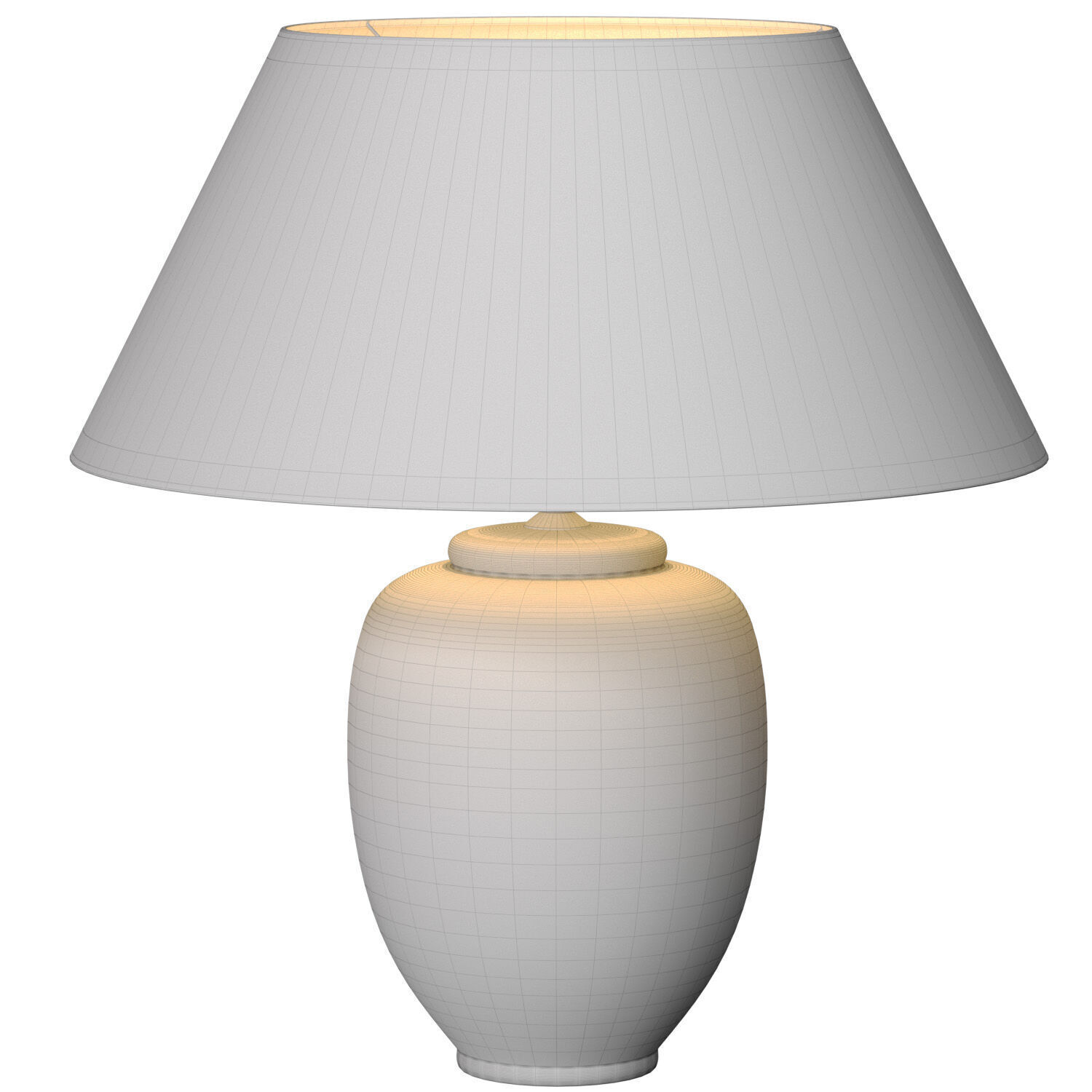 Scandinavian table lamp European Nightstand Bedside Table lamp 3D model_3