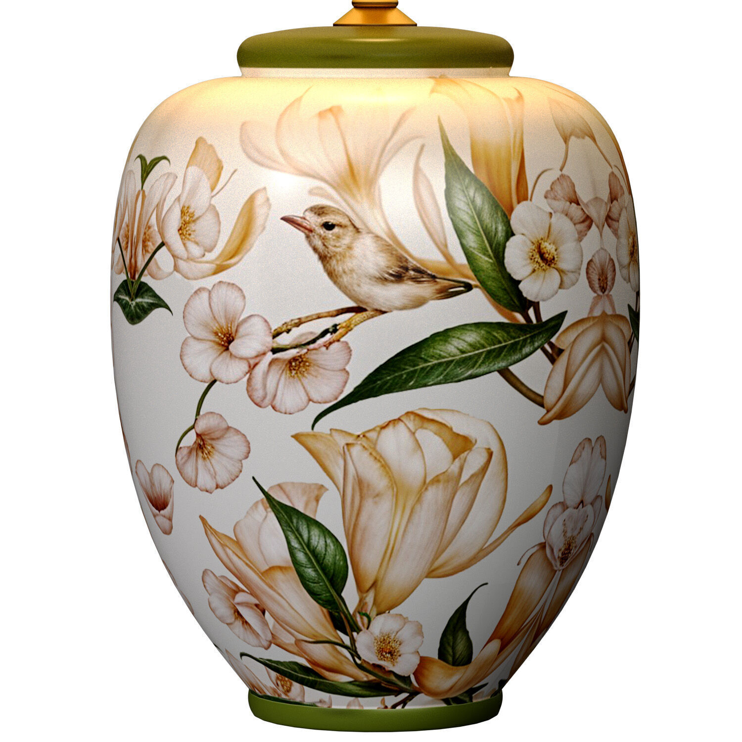 Scandinavian table lamp European Nightstand Bedside Table lamp 3D model_2