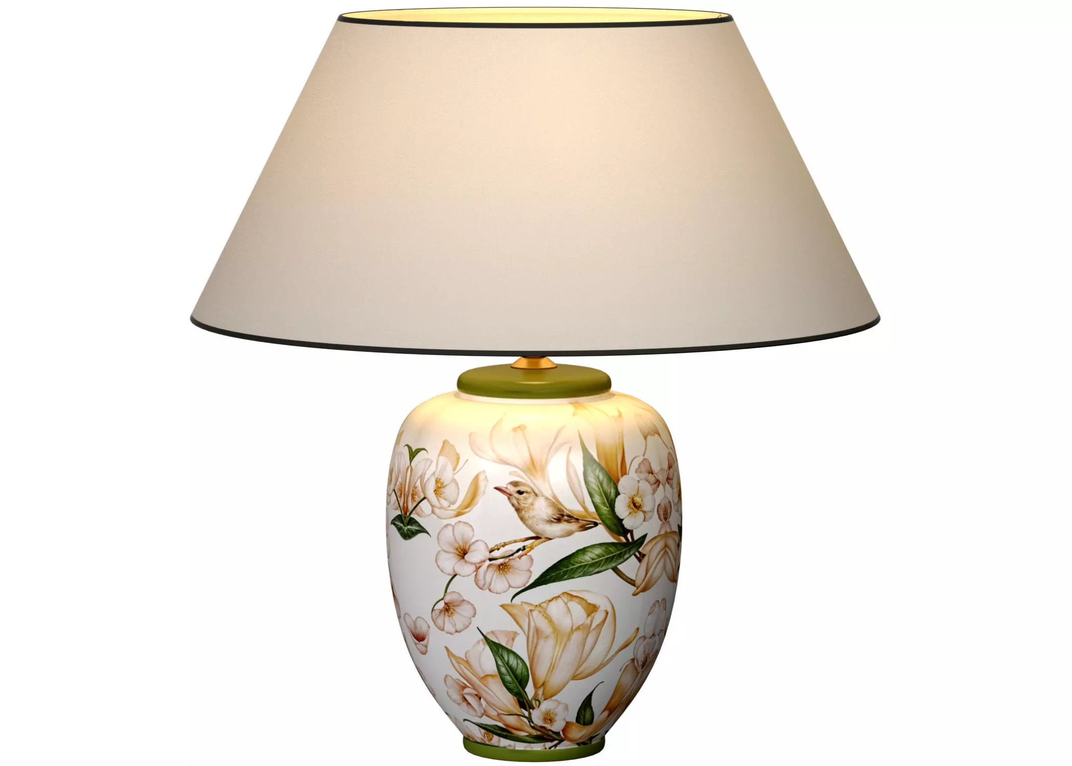 Scandinavian table lamp European Nightstand Bedside Table lamp 3D model_0