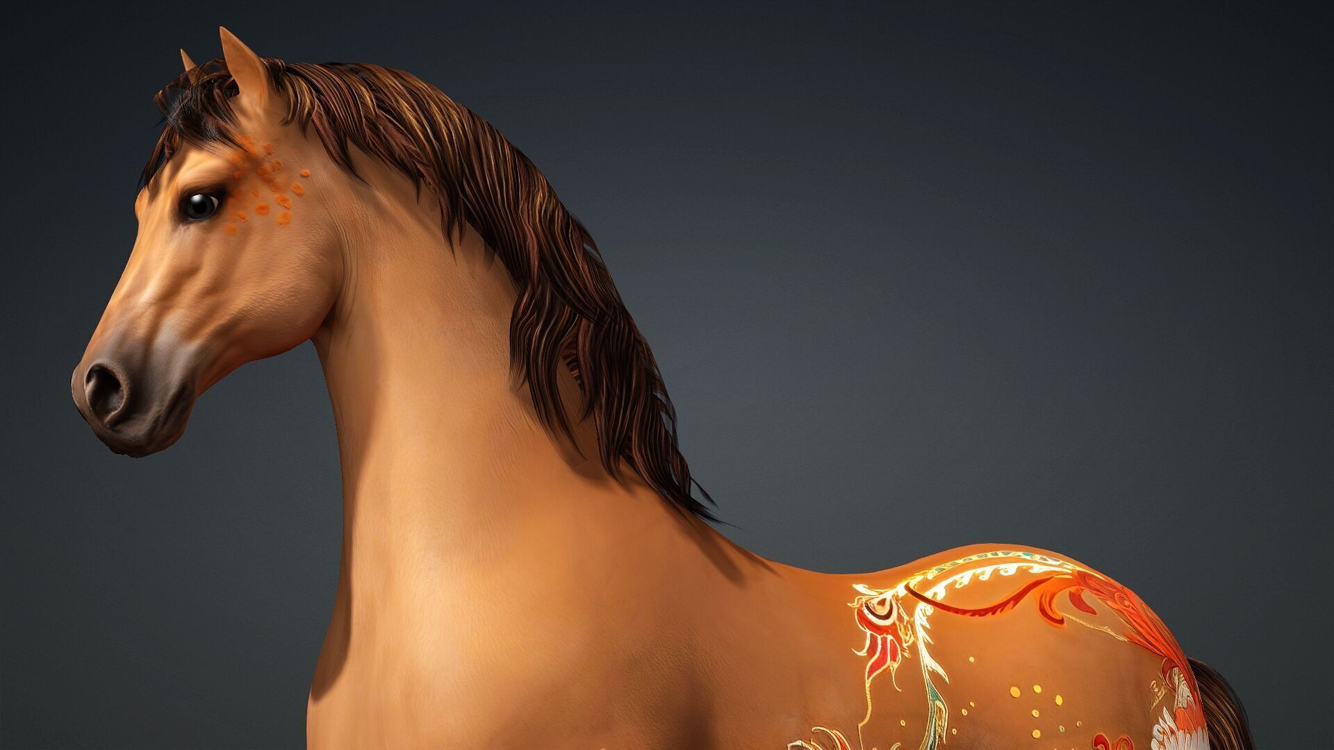 Horse-C1 3D model_13