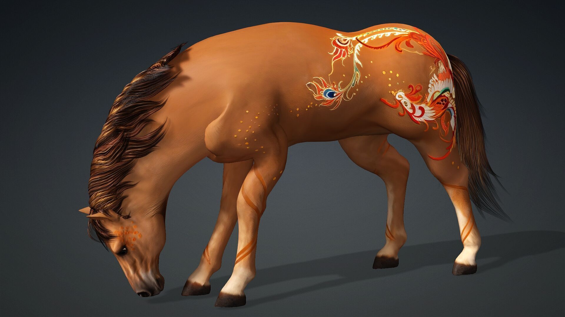 Horse-C1 3D model_15