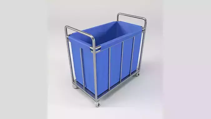 Laundry Cart with Wheels