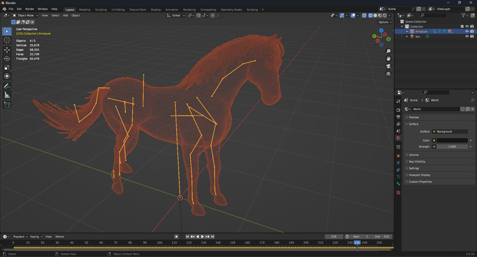 Horse-C3 3D model_20