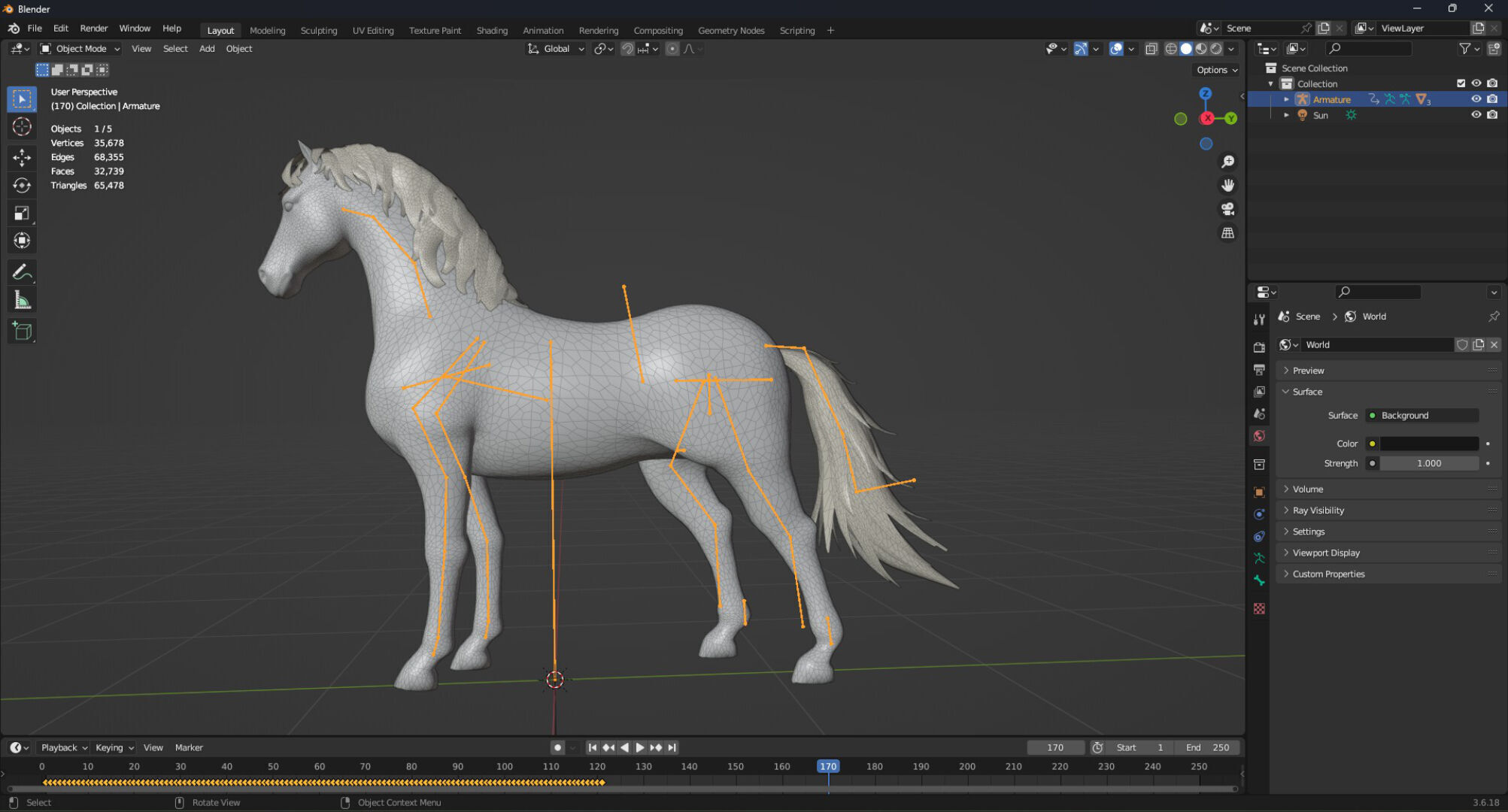 Horse-C3 3D model_19