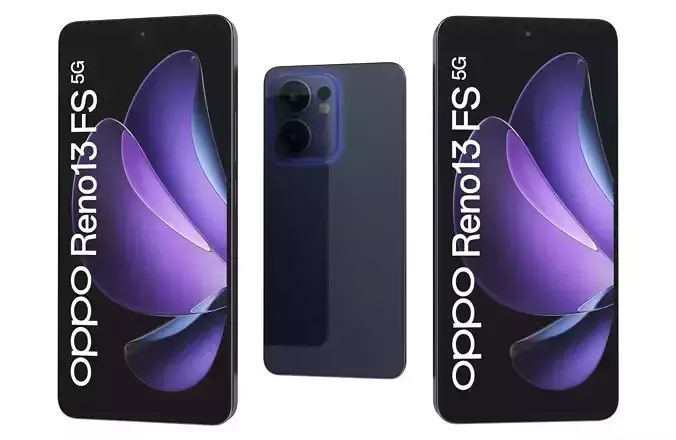 OPPO Reno13 F 5G Luminous Blue 3D model
