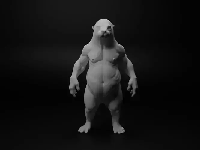 sea lion hybrid figure
