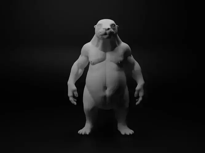 sea lion hybrid figure