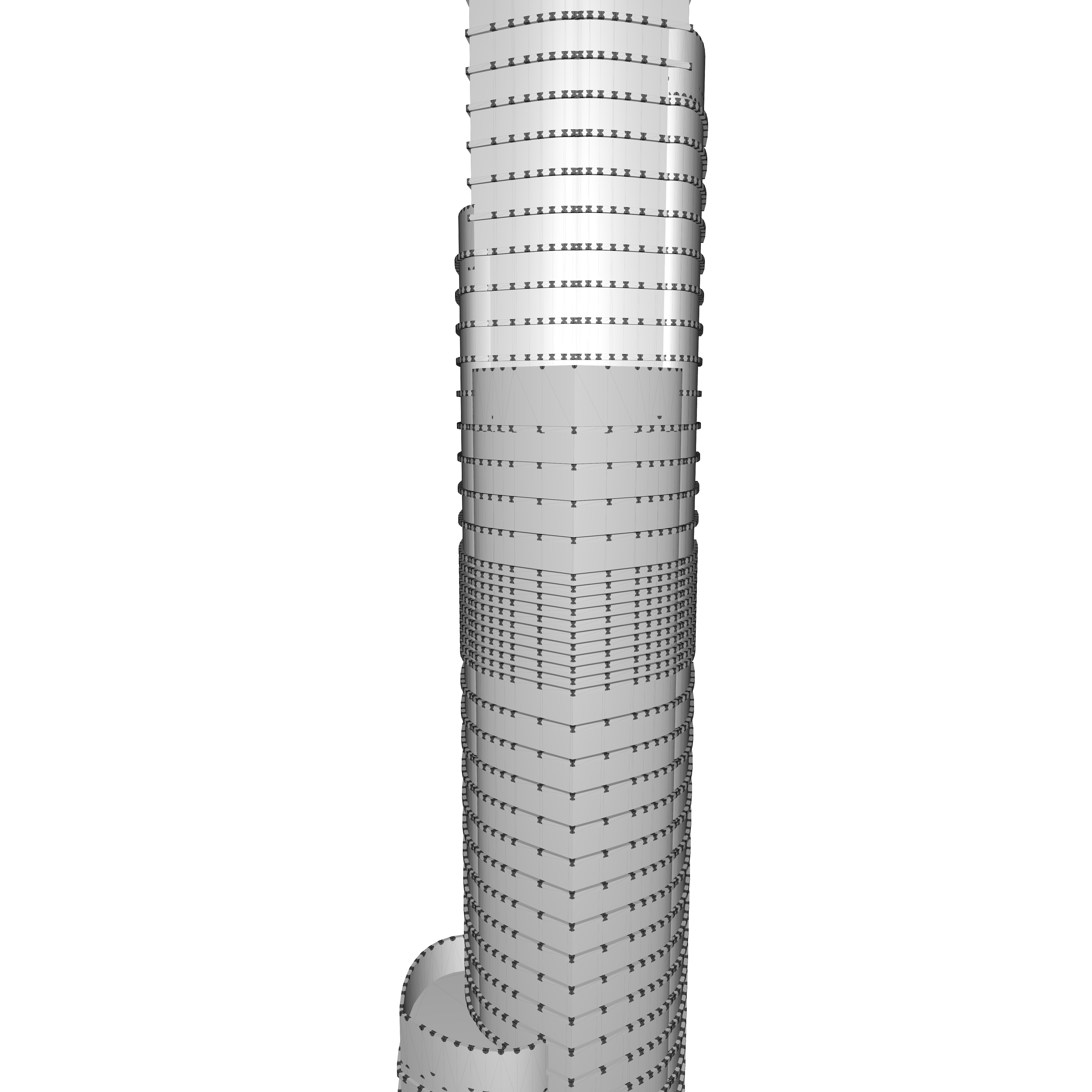 A 3d model of Burj Khalifa 3D model_10