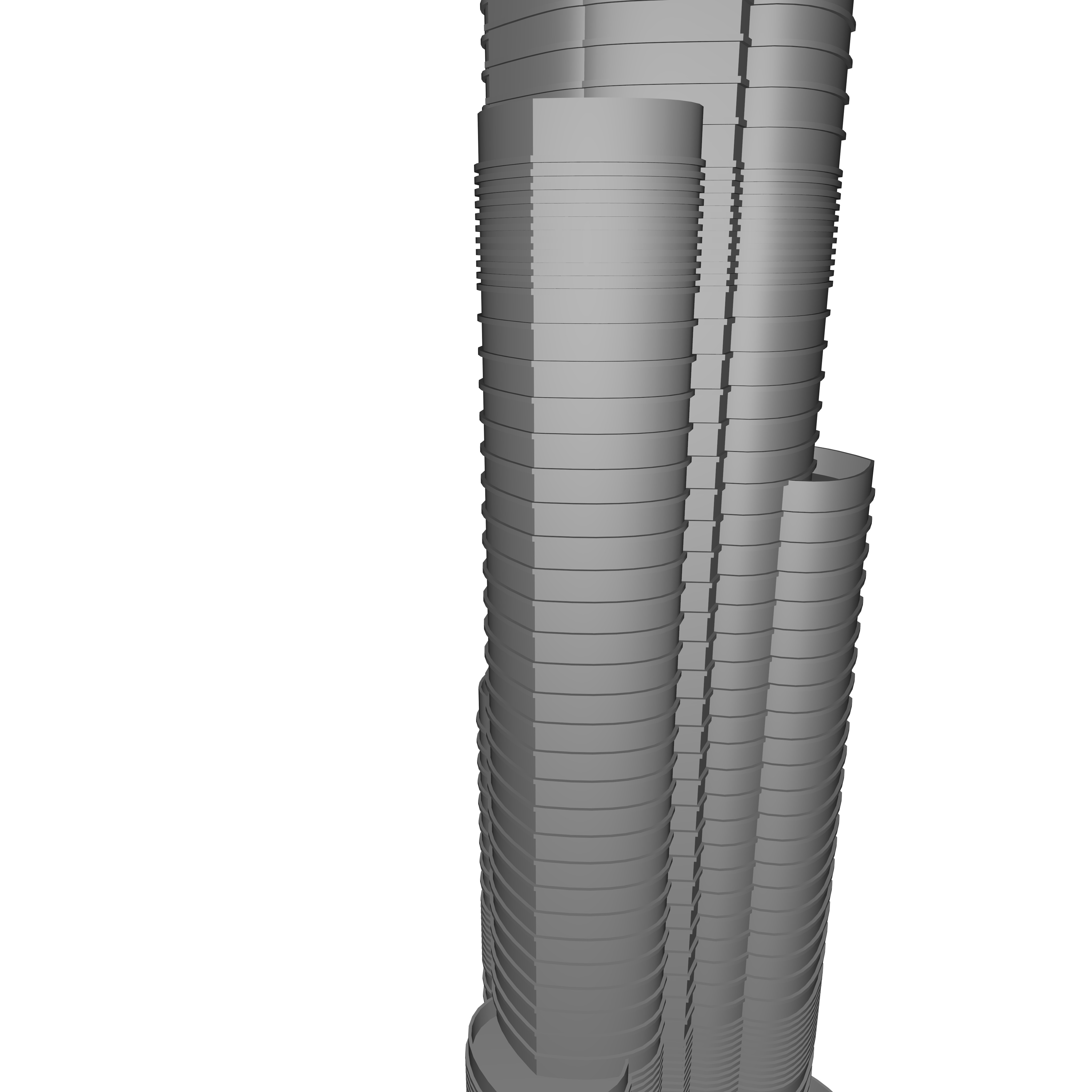A 3d model of Burj Khalifa 3D model_13