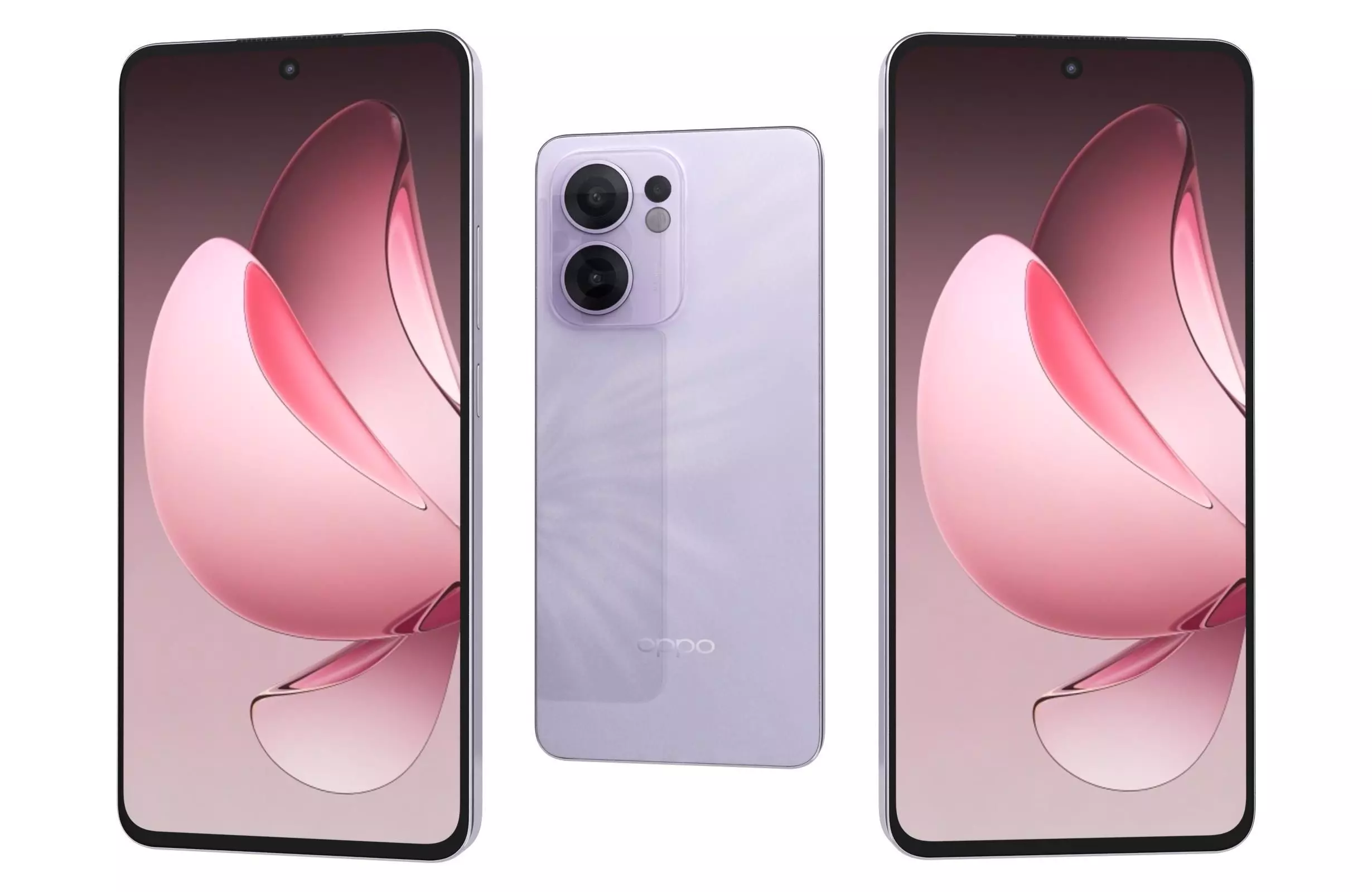 OPPO Reno13 F 5G Purple 3D model_0