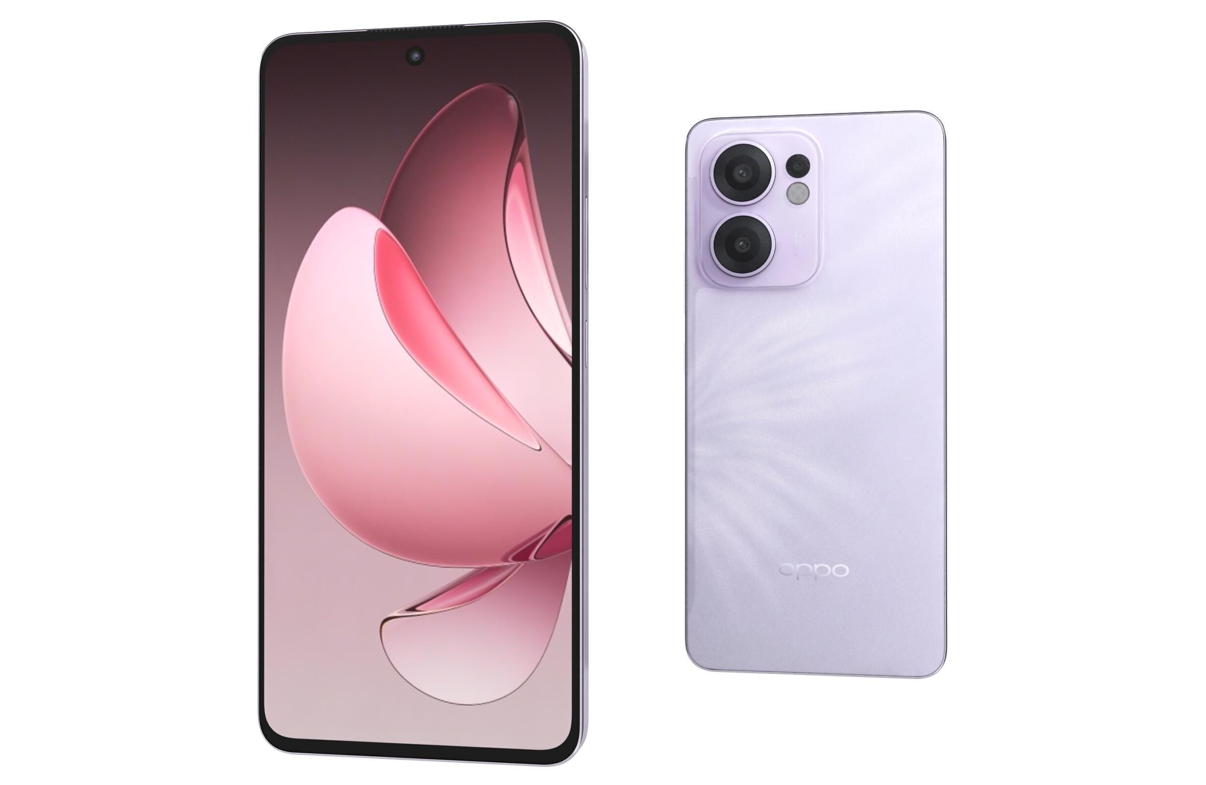 OPPO Reno13 F 5G Purple 3D model_6