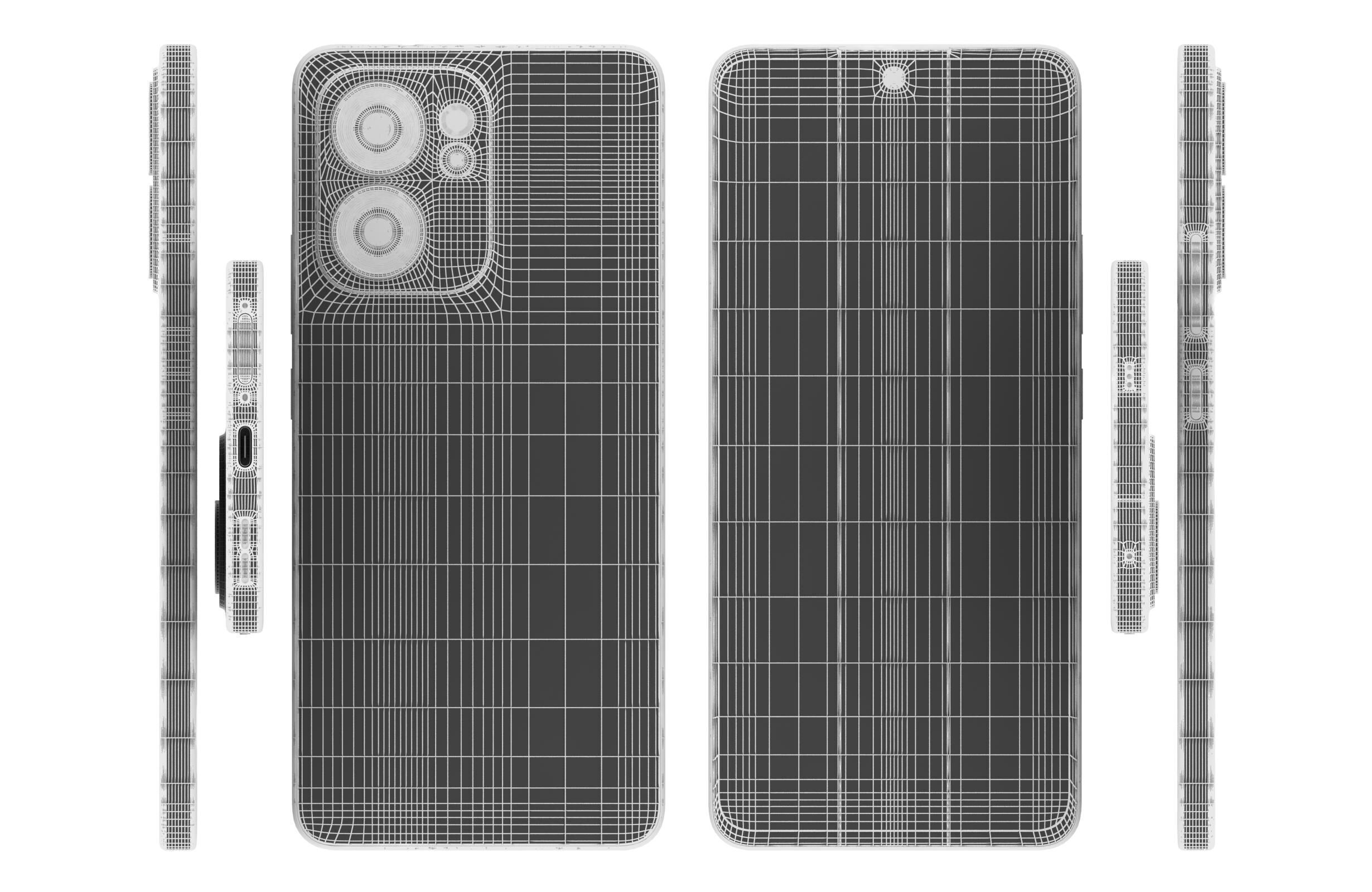 OPPO Reno13 F 5G Purple 3D model_17