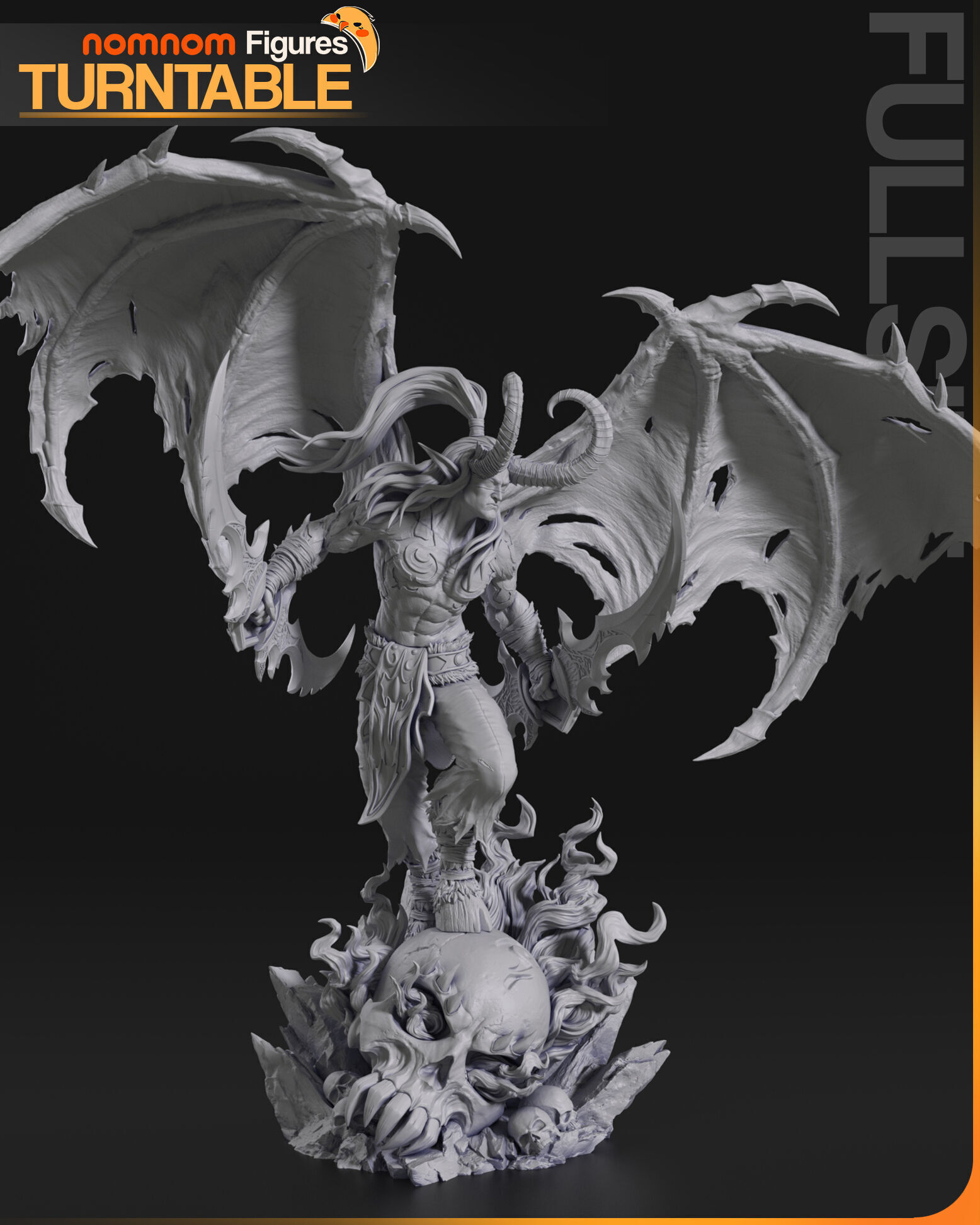 Illidan Stormrage - World of Warcraft 3D print model_4