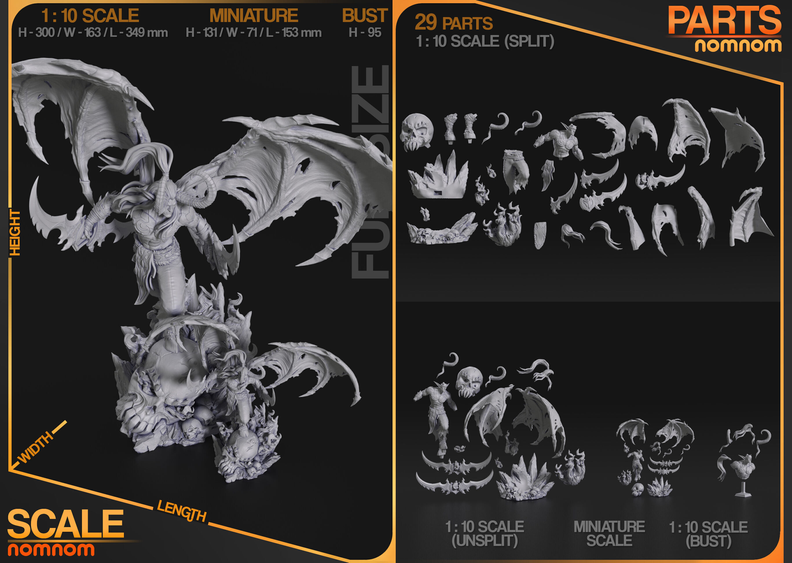 Illidan Stormrage - World of Warcraft 3D print model_3