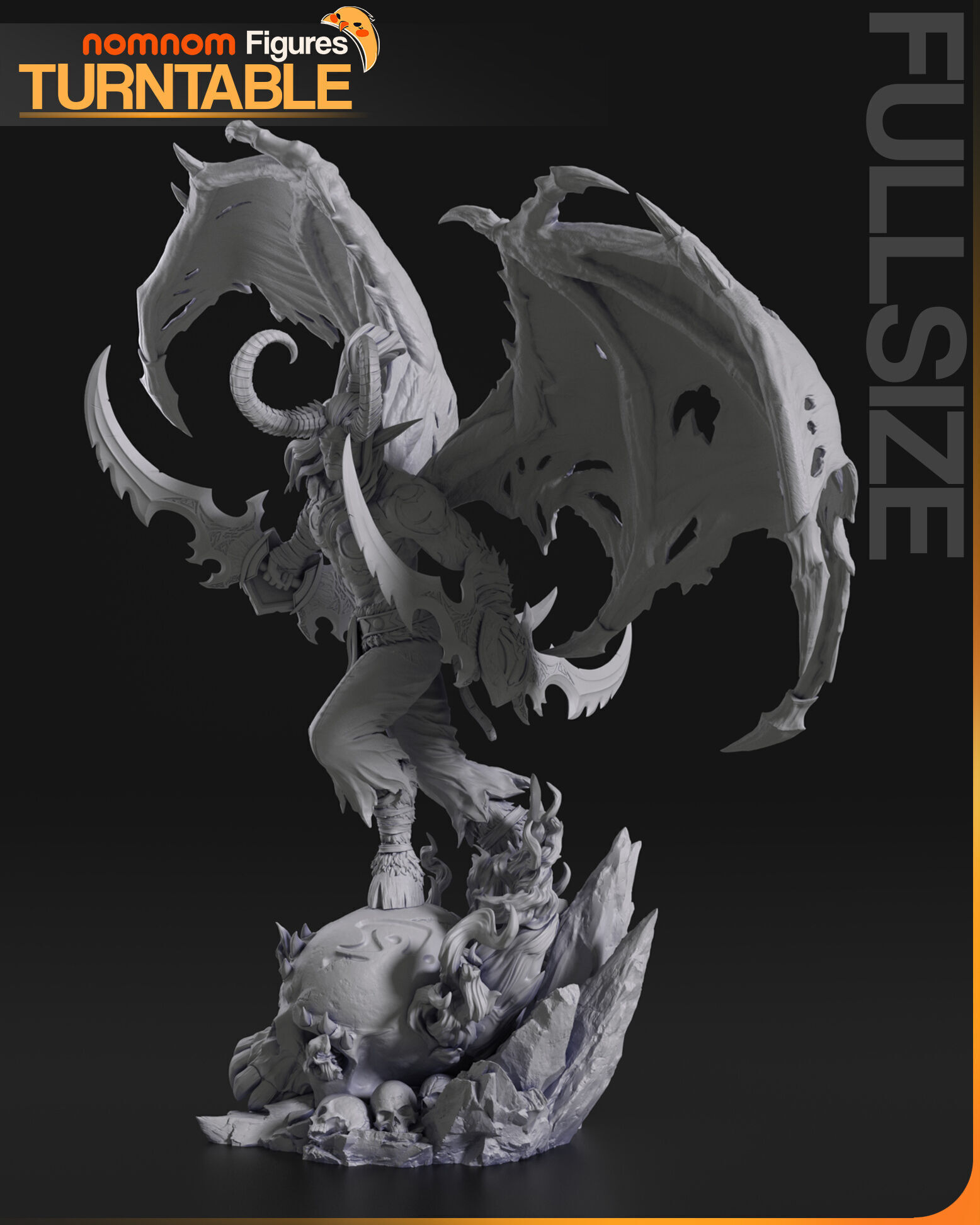 Illidan Stormrage - World of Warcraft 3D print model_6