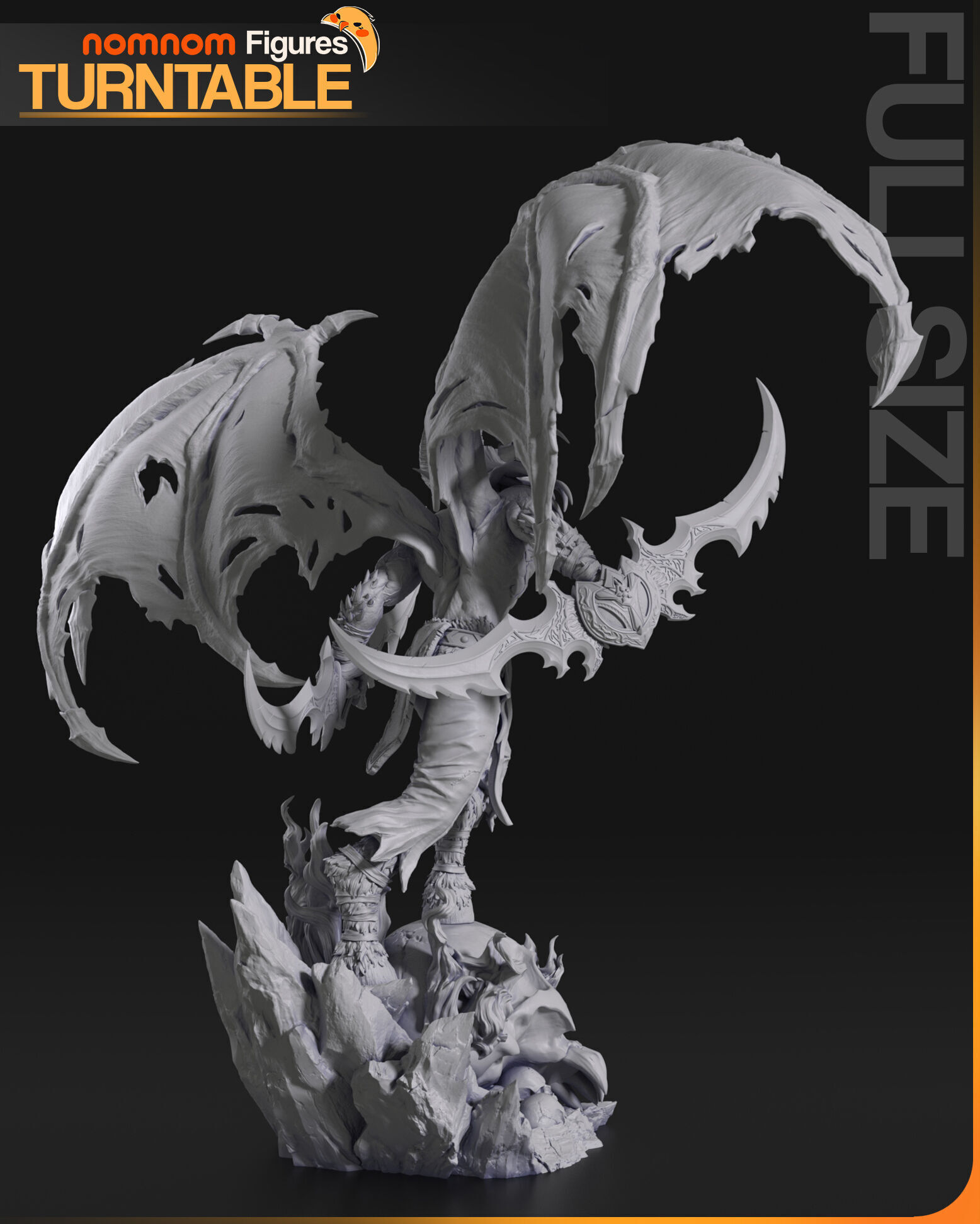 Illidan Stormrage - World of Warcraft 3D print model_7