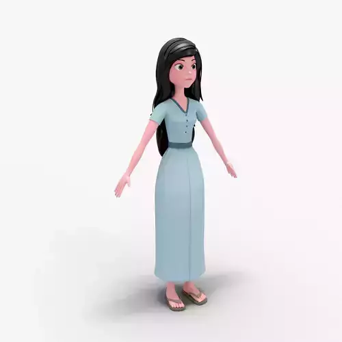 Girl Cartoon