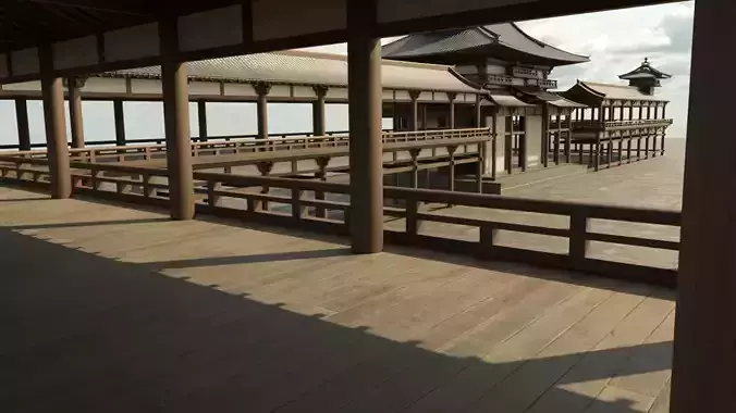 Modular Asian Temple