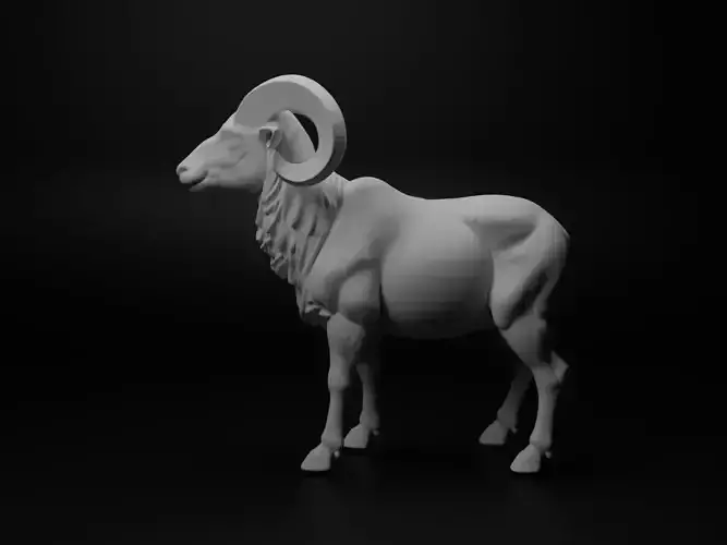 wild sheep hybrid figure