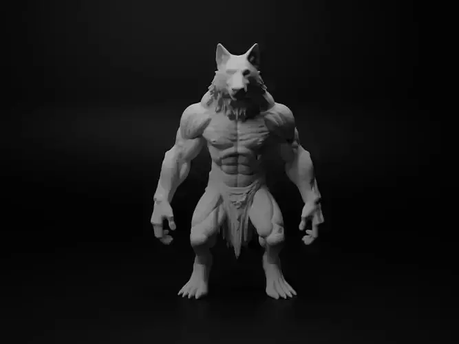 wolf hybrid figure