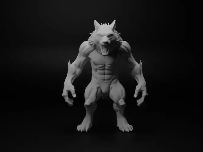 wolf hybrid figure