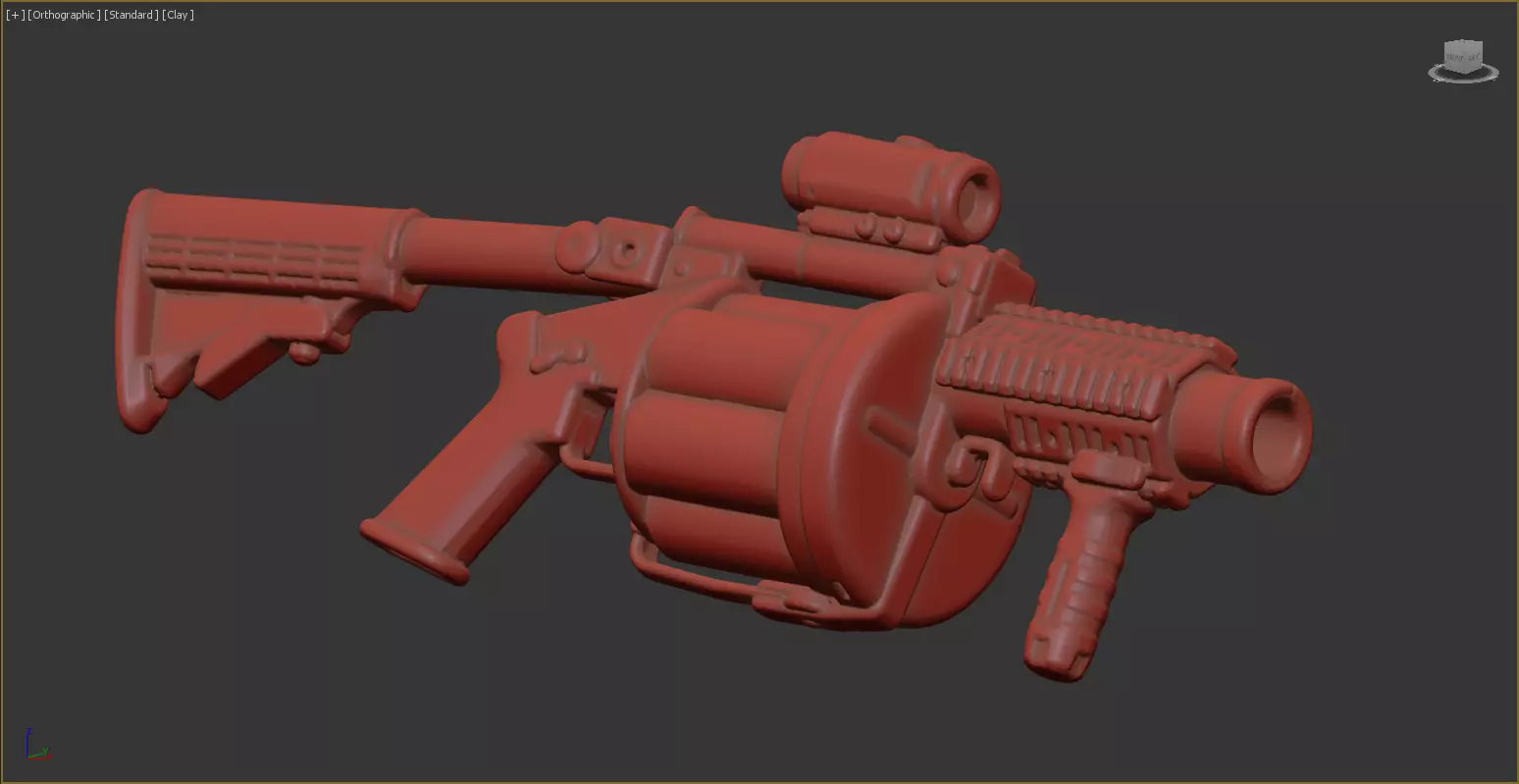 35 scale M32 MGL UPDATE 3D print model