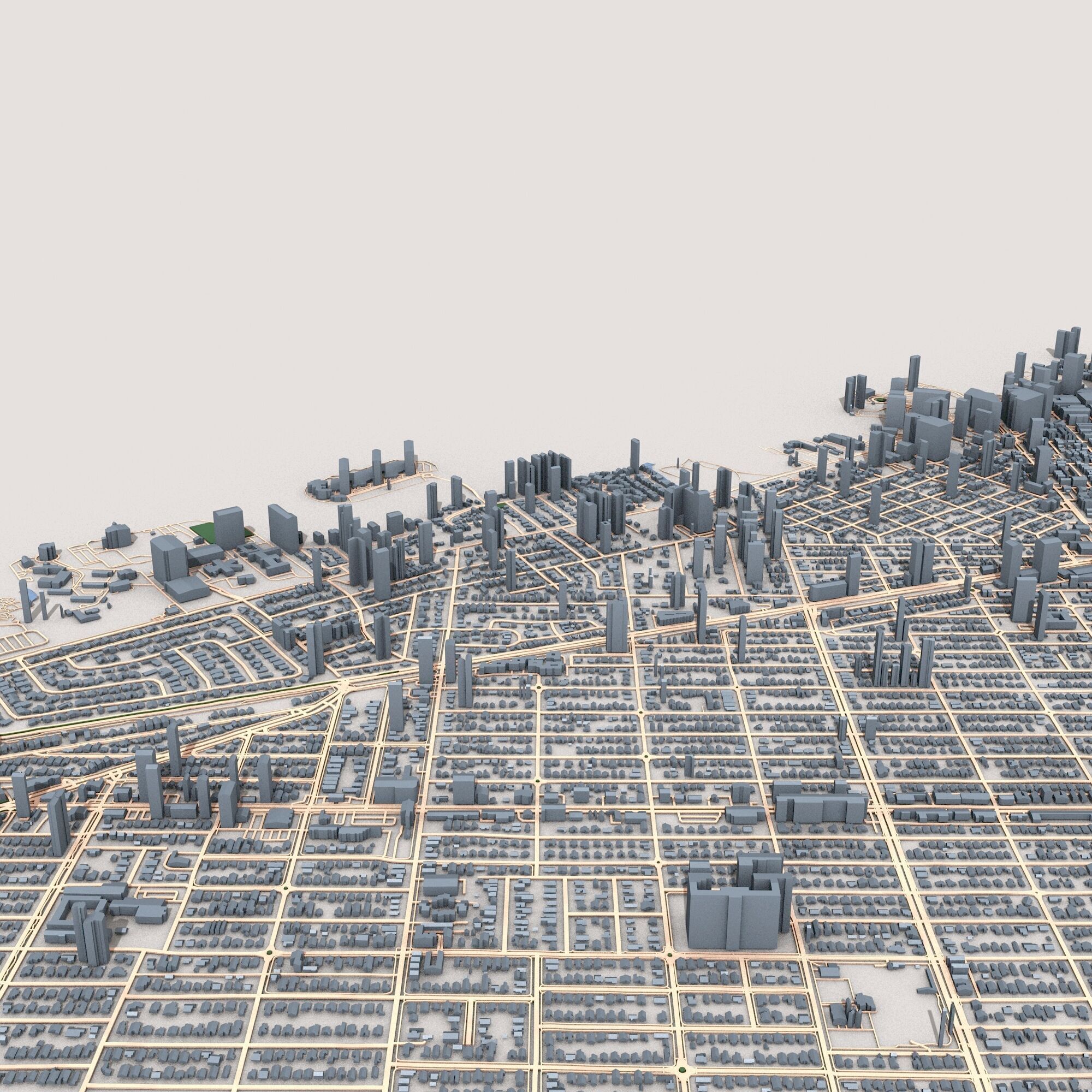 Miami City USA  3D model_6