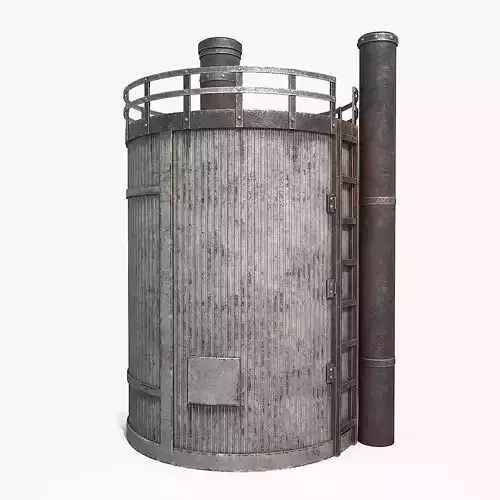 Rusty Industrial Tank v2