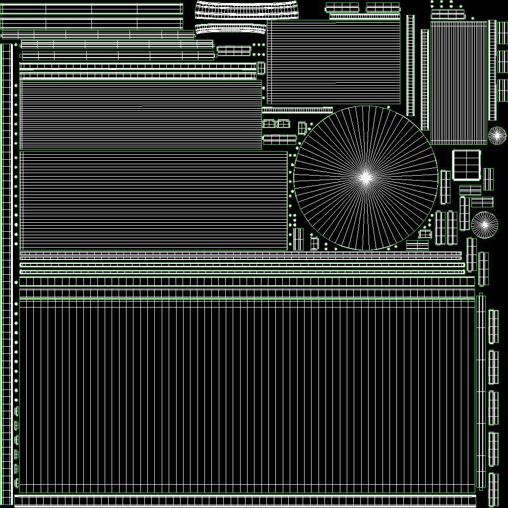Rusty Industrial Tank v2 Low-poly 3D model_17