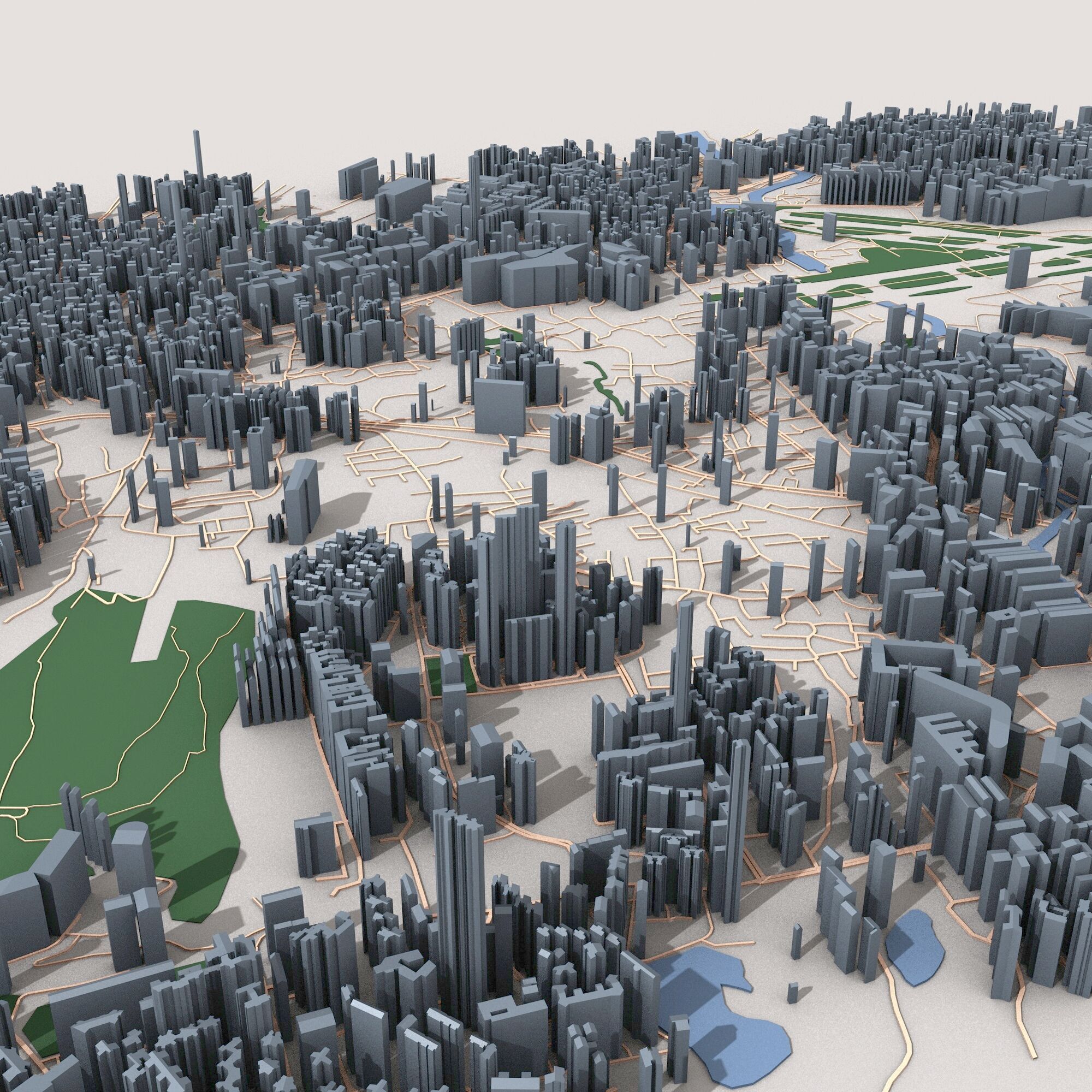 Mumbai City India  3D model_6