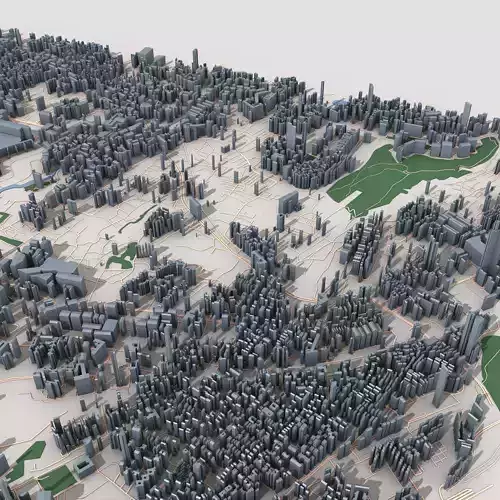 Mumbai City India  3D model