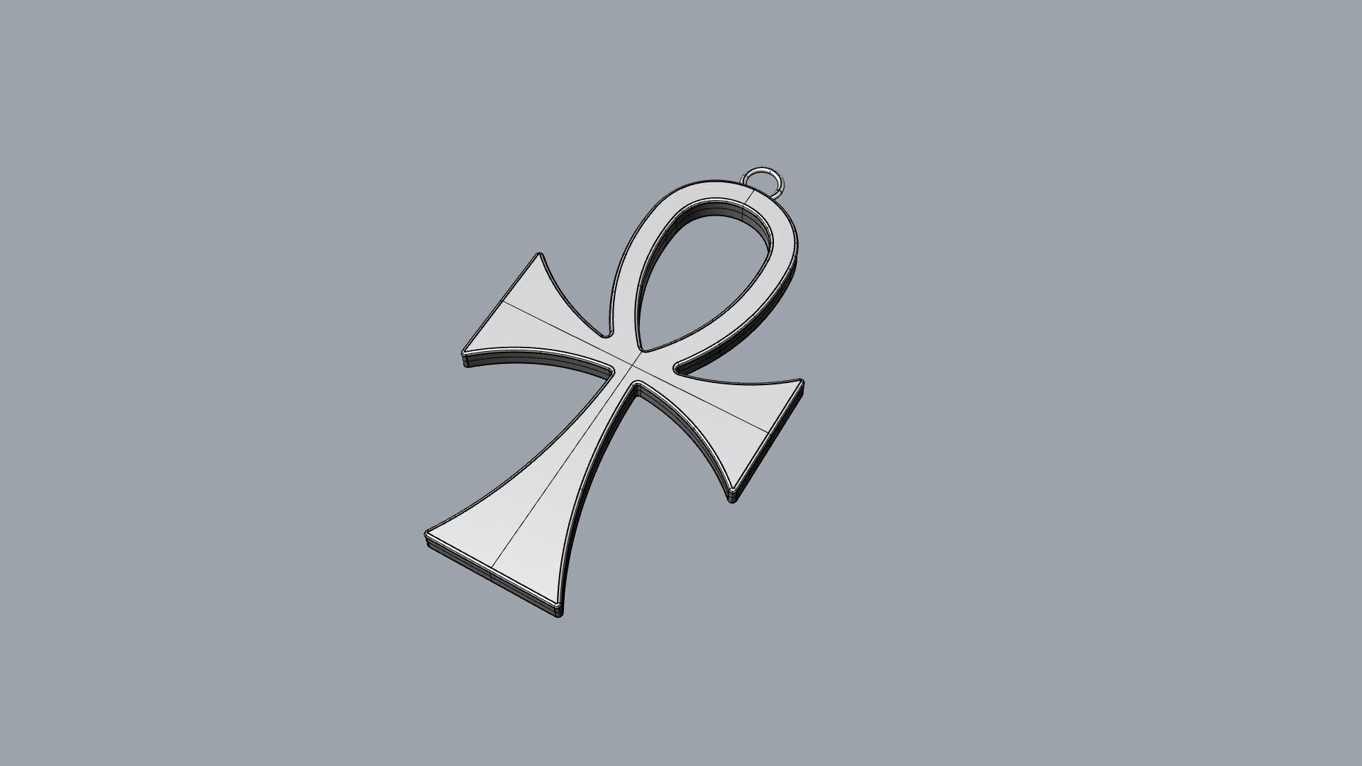 Egyptian Ankh-3 3D print model_5